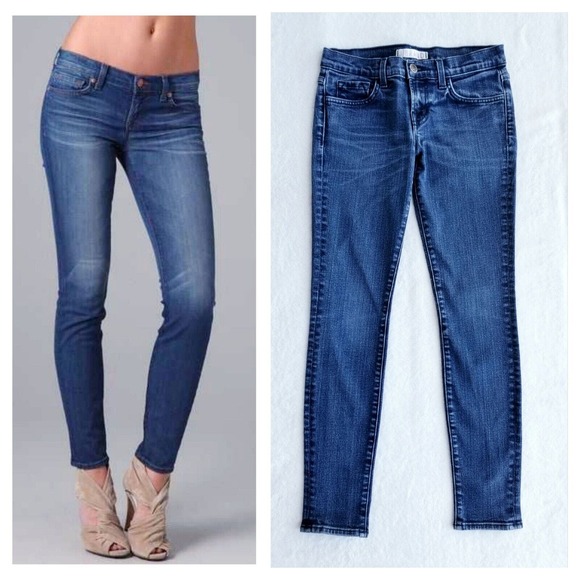 J BRAND "the-skinny" sleek-fit comfortable stretch anthropologie jeans $245 26 - Picture 3 of 10
